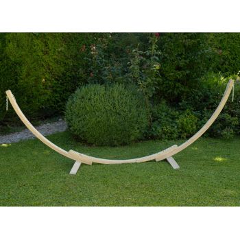 The Apollo Wooden Hammock Stand