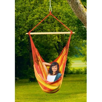 Large Cotton Hang Chair Papaya