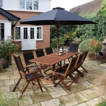 Hardwood 10 Piece Dining Set