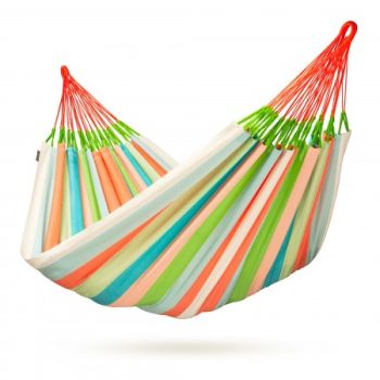 XL Family Weatherproof Garden Hammock Coral