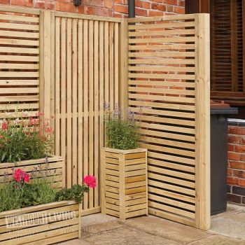 Garden Creations Vertical Slat Screens (2 pack)