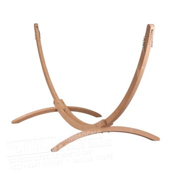 The Canoa Wooden Garden Hammock Stand For Single Hammocks