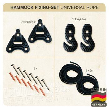 Hammock Universal Rope Fixing Set