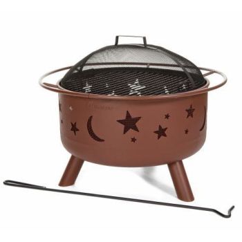 Moon And Stars Firepit Brazier