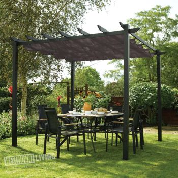 Retractable Sun Pergola Metal