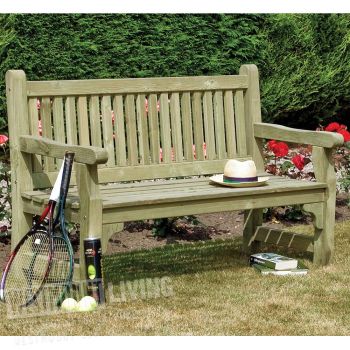 5FT Pressure Treated Softwood Garden Park Bench