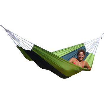 1 Person Single Silk Travel Hammock Green