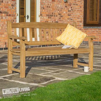 Heavy Duty 5FT (1.5m) Hardwood Garden Bench Seat