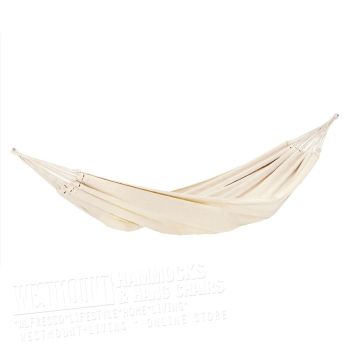 XL Family Cotton Garden Hammock Natural