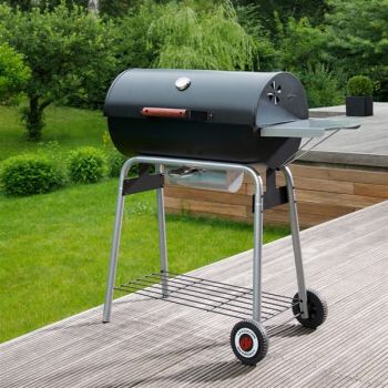 Charcoal Wagon Barbecue Black Taurus 660