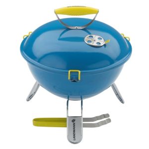 Portable Kettle BBQ - Azure Blue