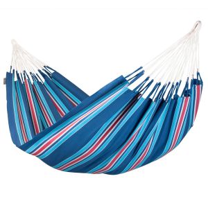 2 Person Double Cotton Garden Hammock Blueberry