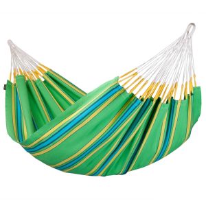 2 Person Double Cotton Garden Hammock Kiwi