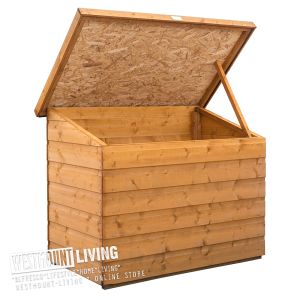 Small Shiplap T&G Wooden Garden Store Chest