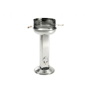 Stainless Steel Pedestal Charcoal Barbecue