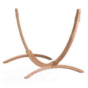The Canoa Wooden Garden Hammock Stand For Double Hammocks