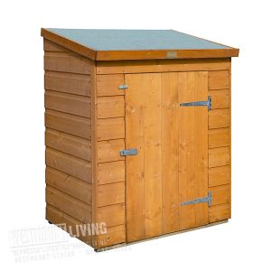 3'1" x 2'1" FT (0.9 x 0.6m) Lockable Small Wooden Garden Store