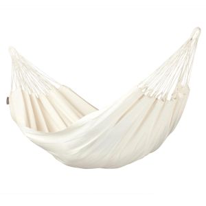 1 Single Person Organic Cotton Garden Hammock Natural
