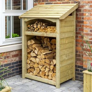 Premium Log Store Firewood Storage (small)