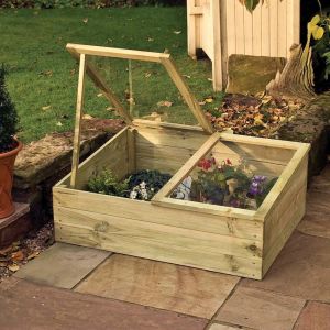 3'4" x 2'8" FT (1 x 0.8m) Wooden Garden Timber Coldframe