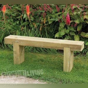 1.2M Sleeper Garden Bench - Pressure Treated
