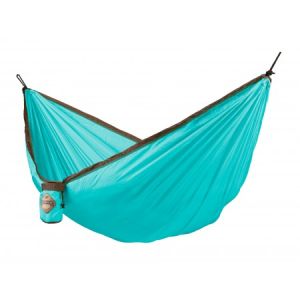1 Person Single Travel Hammock + Hanging Ropes - Turquoise