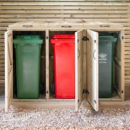 Plastic shop bin store